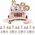 25-delige Jungle Safari Themafeest taart- en cupcake topper, Hobby en Vrije tijd, Taarten en Cupcakes maken, Verzenden, Nieuw
