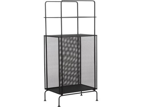 Mica Decorations Luna Wandkast - L35 x B23 x H74 cm - Metaal, Huis en Inrichting, Kasten | Boekenkasten, Nieuw, Verzenden
