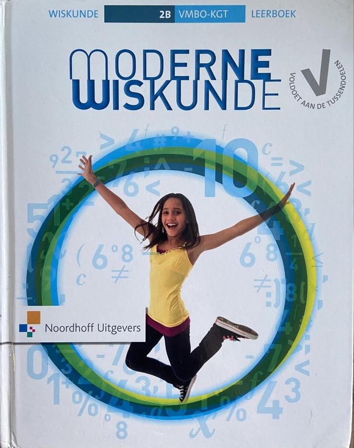 Moderne Wiskunde 10e ed vmbo-kgt 2b leerboek 9789001822262, Boeken, Schoolboeken, Zo goed als nieuw, Verzenden