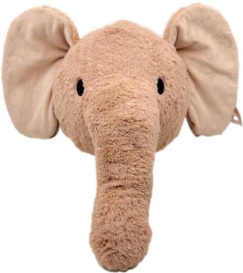 Label Label Elephant Elly Nougat Muurdecoratie, Kinderen en Baby's, Speelgoed | Knuffels en Pluche, Nieuw, Verzenden