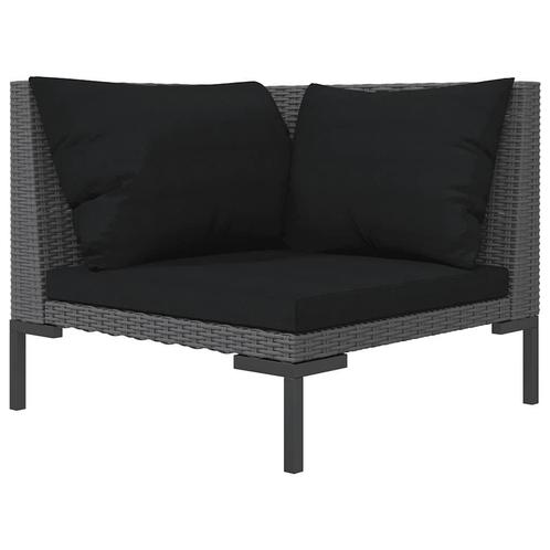 Rattan Loungebank Halfrond - Retourdeal! Luxe voor Weinig, Tuin en Terras, Tuinbanken, Nieuw, Rotan, Ophalen of Verzenden