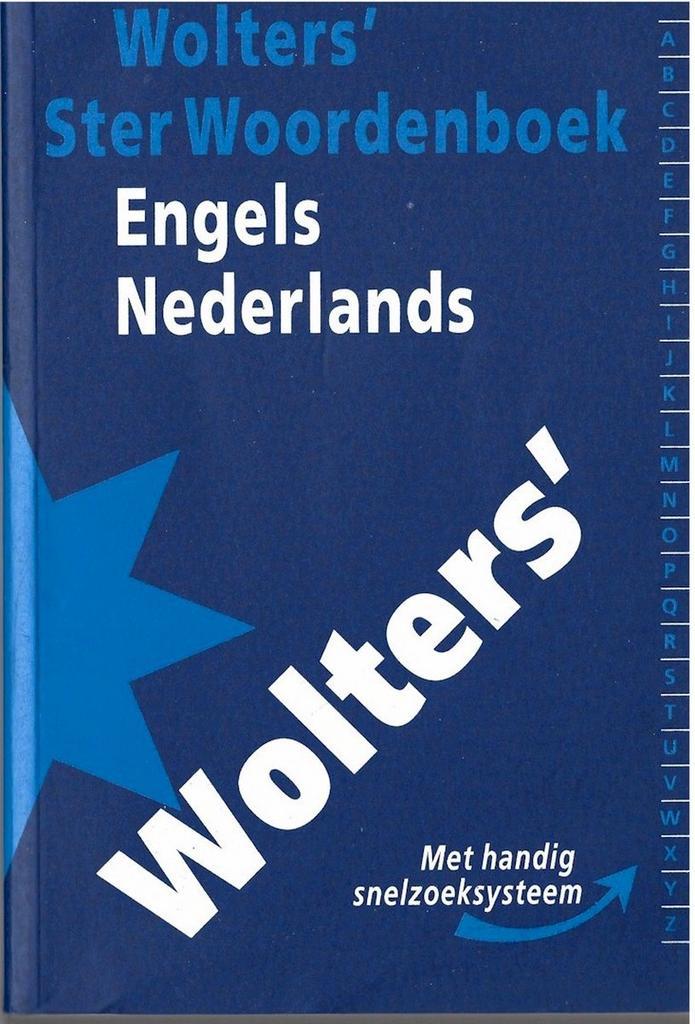 Wolters ster woordenboek / Engels-Nederlands / Wolters, Boeken, Woordenboeken, Gelezen, Verzenden