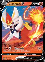 Cinderace V 043/264 (Fusion Strike), Hobby en Vrije tijd, Verzamelkaartspellen | Pokémon, Ophalen of Verzenden, Nieuw, Losse kaart