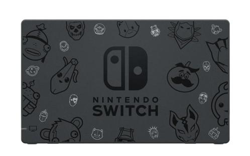 Nintendo Switch Dock Fortnite Edition Switch Morgen in huis!, Spelcomputers en Games, Spelcomputers | Overige, Zo goed als nieuw
