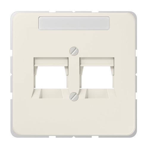 Jung CD500 Insteekplaat Schakelmateriaal - 569-25NWE, Doe-het-zelf en Verbouw, Elektra en Kabels, Overige typen, Nieuw, Verzenden