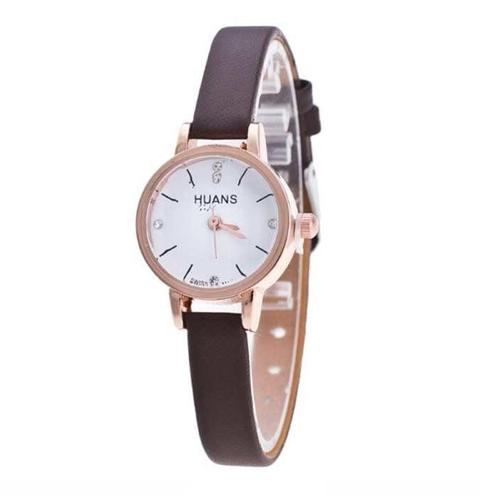 Vintage Horloge met Kleine Wijzerplaat voor Dames - Leren, Sieraden, Tassen en Uiterlijk, Smartwatches, Nieuw, Verzenden