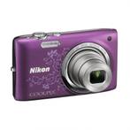 Nikon Coolpix S2700 Digitale Compact Camera - Paars/Lineart, Verzenden, Zo goed als nieuw
