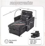 Multifunctionele Loungebank met Telefoonhouder en Opbergruim, Verzenden, Nieuw