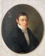 Jean-Baptiste Madou (1796-1877) - Portrait of a Nobleman, Antiek en Kunst