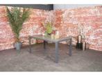 Sensline jersey tuintafel polywood 160 antraciet, Nieuw, Rechthoekig