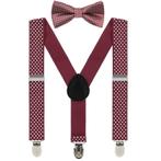 Fako Fashion® - Kinder Bretels Met Vlinderstrik - Stipjes -, Verzenden, Nieuw