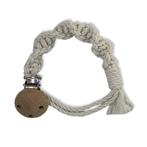 Macramé Speenkoord Spiral - Gebroken Wit - Katoen -, Kinderen en Baby's, Ophalen of Verzenden, Nieuw