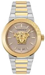 Versace VE7E00423 Medusa Infinite Gent horloge 43 mm, Sieraden, Tassen en Uiterlijk, Overige merken, Staal, Staal, Verzenden