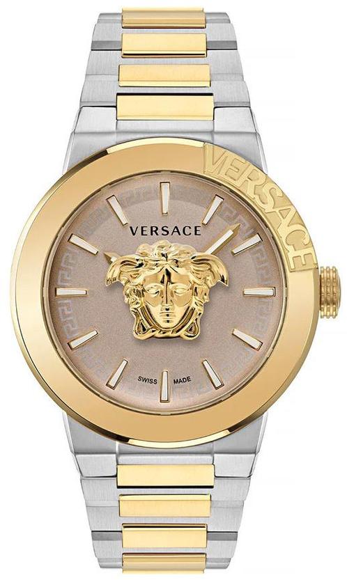 Versace VE7E00423 Medusa Infinite Gent horloge 43 mm, Sieraden, Tassen en Uiterlijk, Horloges | Heren, Staal, Nieuw, Staal, Overige merken