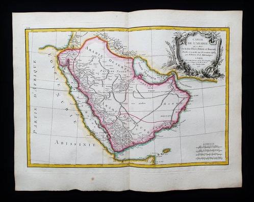 Saoedi-Arabië - Miniatuur Azië / Saoedi-Arabië / Oman /, Boeken, Atlassen en Landkaarten