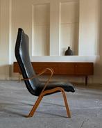 im Alvar Aalto Stil - Fauteuil - Hout, Synthetisch leder
