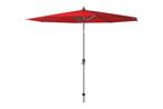 Platinum Riva stokparasol 3 m. rond - Rood, Nieuw, Stokparasol, Verzenden, Kantelbaar