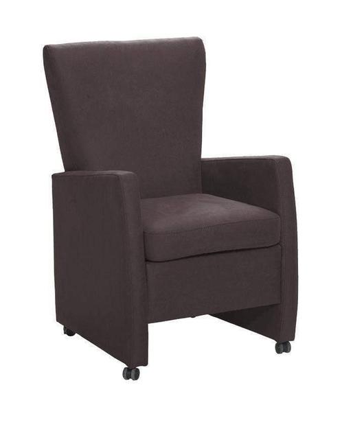 Eetkamerstoel Max - eetkamerstoelen - Bruin, Huis en Inrichting, Stoelen, Bruin, Nieuw, Stof