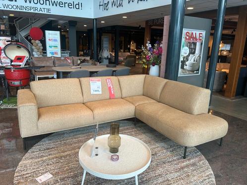 Hoekbank Petara - Mustard - IN.HOUSE, Huis en Inrichting, Banken | Bankstellen, 200 tot 250 cm, 150 cm of meer, Hoekbank, Nieuw