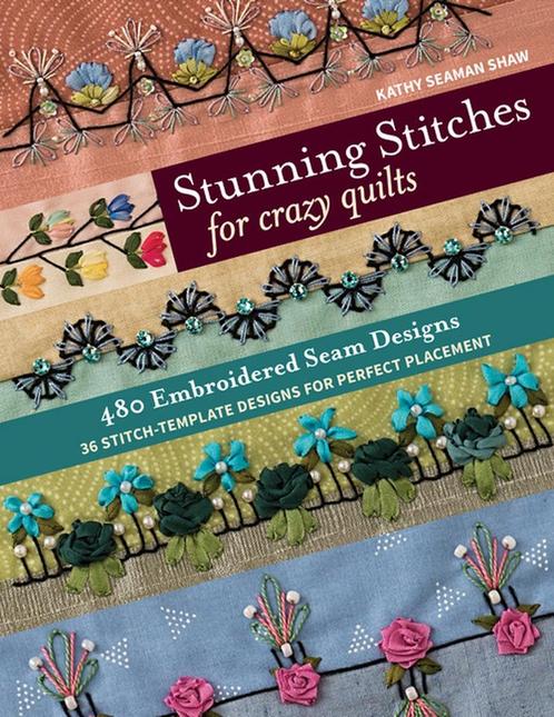 9781617457739 Stunning Stitches for Crazy Quilts, Boeken, Studieboeken en Cursussen, Nieuw, Verzenden