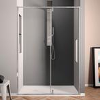 Klapdeur Lacus Murano Tweedelig Helder Glas 120x200 cm, Doe-het-zelf en Verbouw, Ophalen of Verzenden, Nieuw, Chroom, Douche