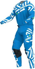 Leatt 2024 3.5 Crosspak Cyan Blauw / Wit maat M, Motoren, Ophalen of Verzenden, Nieuw