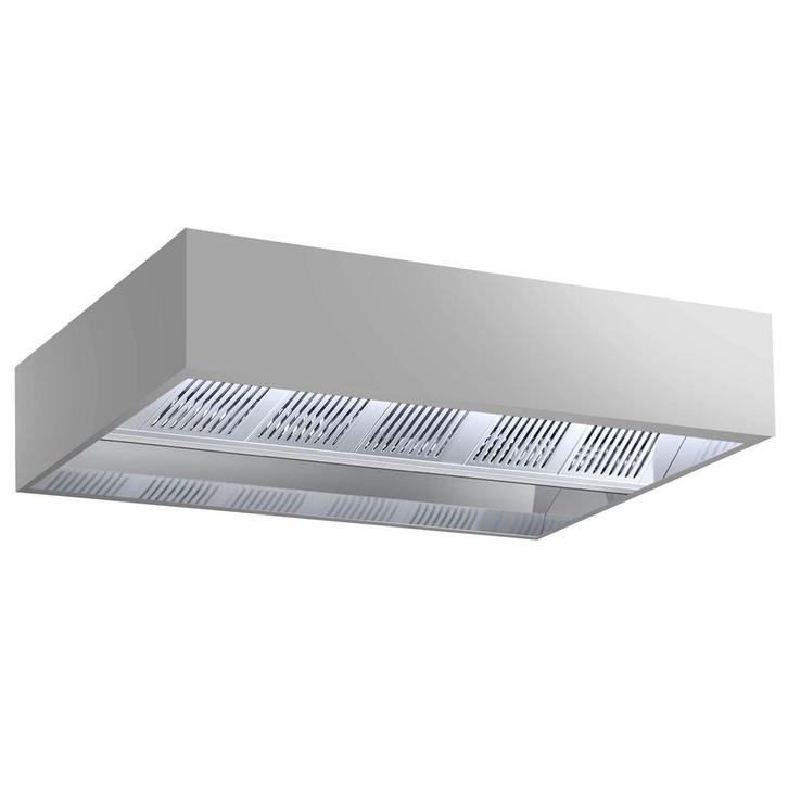 GGM Gastro | Inductie plafond afzuigkap - 2800mm - met |, Witgoed en Apparatuur, Afzuigkappen, Inbouw, 800 m³ per uur of meer