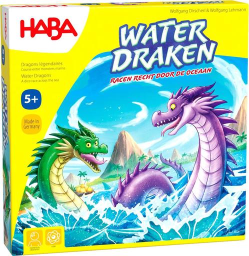 Waterdraken | Haba - Kinderspellen, Hobby en Vrije tijd, Gezelschapsspellen | Bordspellen, Nieuw, Verzenden