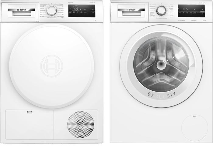 Bosch Wasmachine + Bosch Droger, Witgoed en Apparatuur, Wasmachines