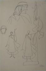 André Derain (1880-1954) - Projet de costume : Empire romain, Antiek en Kunst, Kunst | Schilderijen | Klassiek