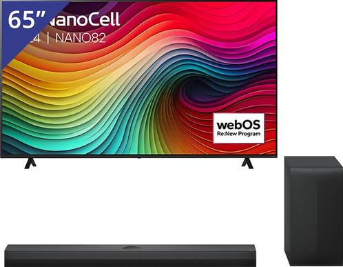 LG 65 inch TV + LG Soundbar met Subwoofer, Audio, Tv en Foto, Soundbars