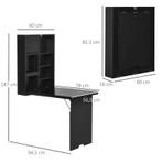 TRUUSK Wandklaptafel met Schrijfbord - Inklapbaar - Afmeting, Verzenden, Nieuw