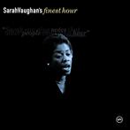 cd - Sarah Vaughan - Sarah Vaughans Finest Hour, Verzenden, Zo goed als nieuw