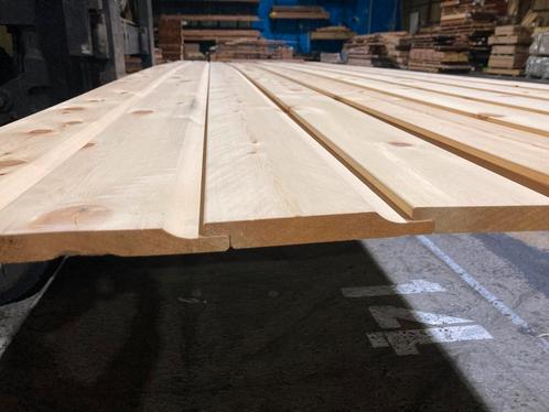 Yellow Cedar-channelsiding-rabat delen-wandbekleding-€ 37-m2, Doe-het-zelf en Verbouw, Hout en Planken, Overige houtsoorten, 300 cm of meer