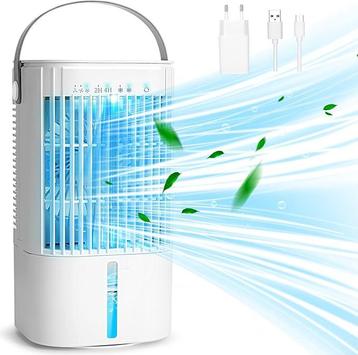 Draagbare Airco, Luchtkoeler, USB-verdampingsventilator - beschikbaar voor biedingen