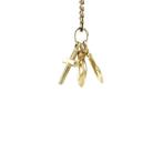 Gouden vintage geloof, hoop en liefde hanger 14 krt, Sieraden, Tassen en Uiterlijk, Ophalen of Verzenden, Nieuw