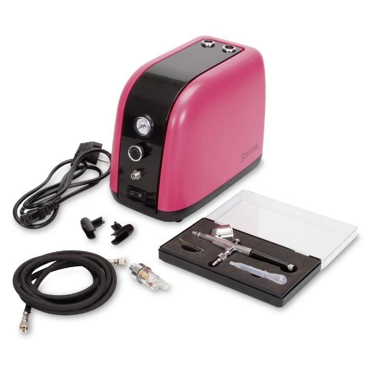 Städter Airbrush & Compressor Set, Hobby en Vrije tijd, Taarten en Cupcakes maken, Nieuw, Verzenden