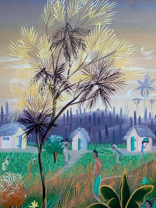 Jn- B. Lajeunesse - Forest of life, Antiek en Kunst, Kunst | Niet-Westerse kunst