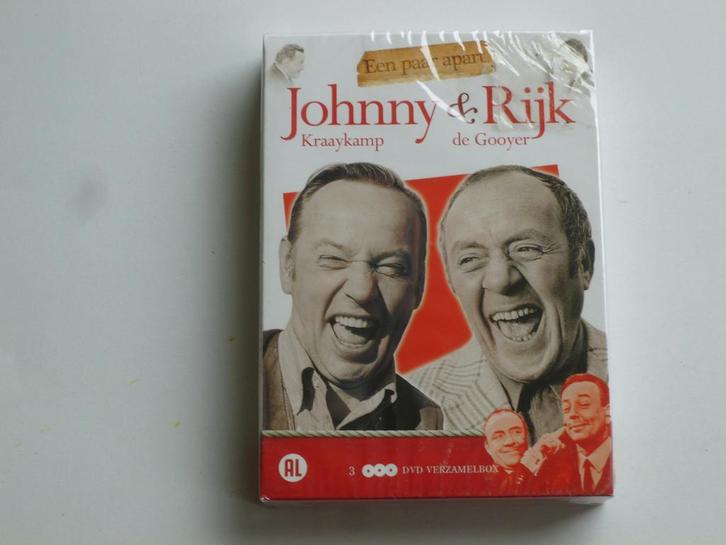 Johnny Kraaykamp & Rijk de Gooyer - Een paar apart (3 DVD) N, Cd's en Dvd's, Dvd's | Cabaret en Sketches, Zo goed als nieuw, Verzenden