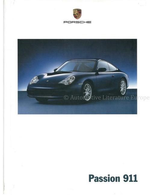 2002 PORSCHE 911 CARRERA | TARGA HARDCOVER BROCHURE, Boeken, Auto's | Folders en Tijdschriften, Porsche