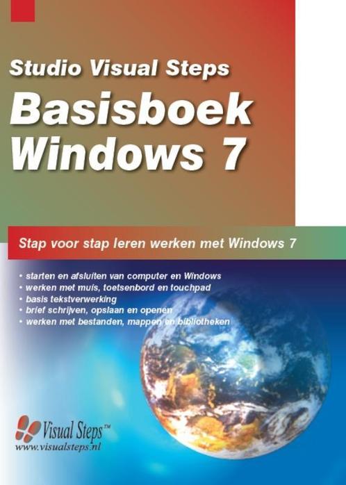 Basisboek Windows 7 9789059052567 Studio Visual Steps, Boeken, Informatica en Computer, Gelezen, Verzenden