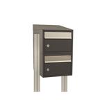 Brievenbusunit Brickset met statief 2-hoog met dak -, Verzenden, Nieuw