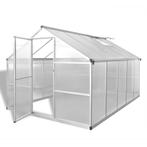 Grote Tuinkas 7,55mÂ² - Retourdeal - Aluminium Frame, Tuin en Terras, Kassen, Polycarbonaat, Ophalen of Verzenden, Aluminium, Kweekkas