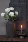 Bruine hoge stenen vaas France 30 cm