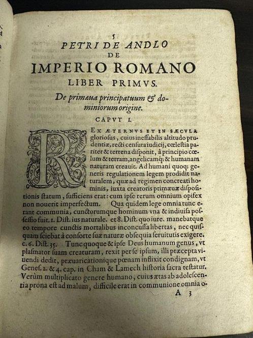 Petrus De Andlo - Petri De Andlo, Canonici Columbariensis,, Antiek en Kunst, Antiek | Boeken en Bijbels