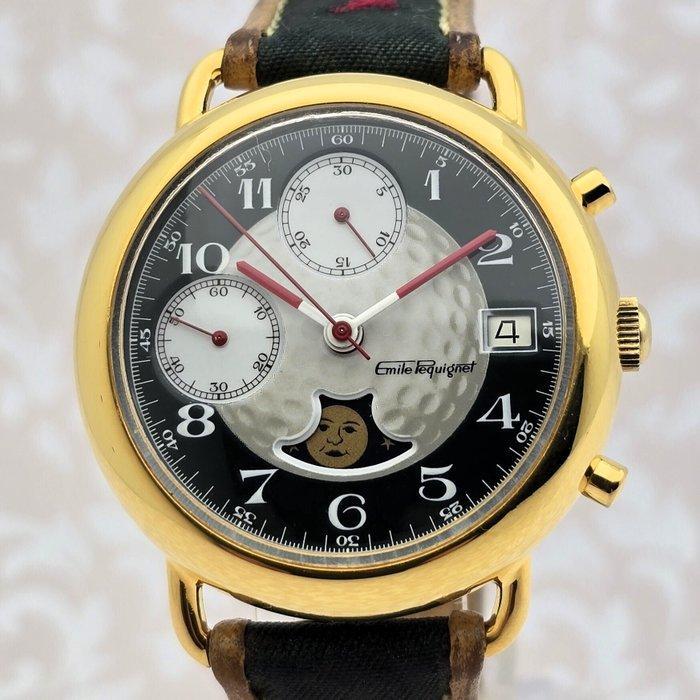 Emile Pequignet - Moonphase - Chronographe - Cal. ETA, Sieraden, Tassen en Uiterlijk, Horloges | Heren