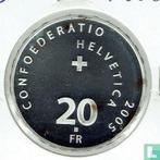 Zwitserland 20 franc 2005 (PROOF) 100th Anniversary Gene..., Verzenden, Overige landen, Losse munt, Goud