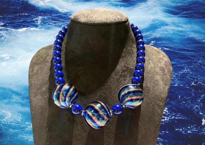 Vetro di Murano - Halsketting - Murano-glas ketting, Antiek en Kunst, Antiek | Glas en Kristal
