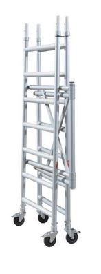 Kamersteiger - max. 290 cm werkhoogte - opvouwbaar, Doe-het-zelf en Verbouw, Steigers, Ophalen of Verzenden, Nieuw