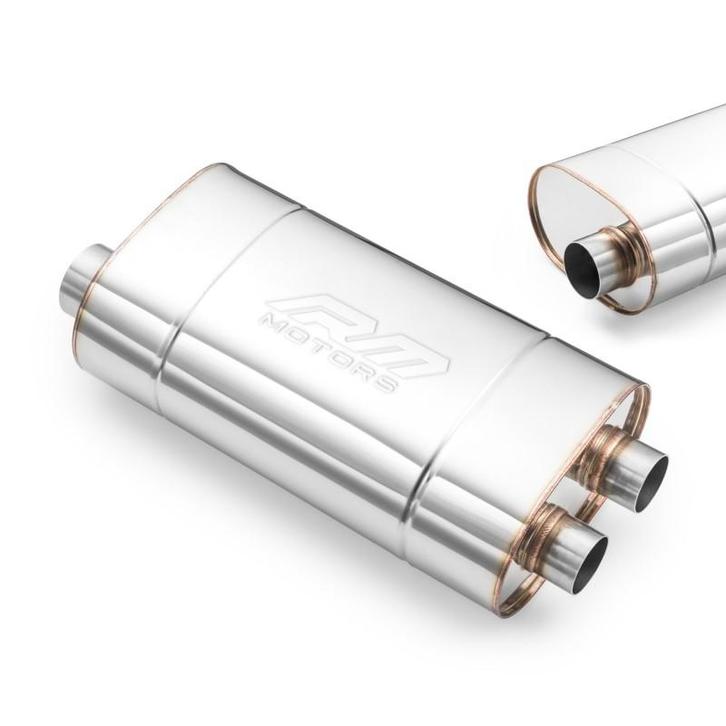 Universele ovale demper RVS RM #5, Auto-onderdelen, Overige Auto-onderdelen, Ophalen of Verzenden